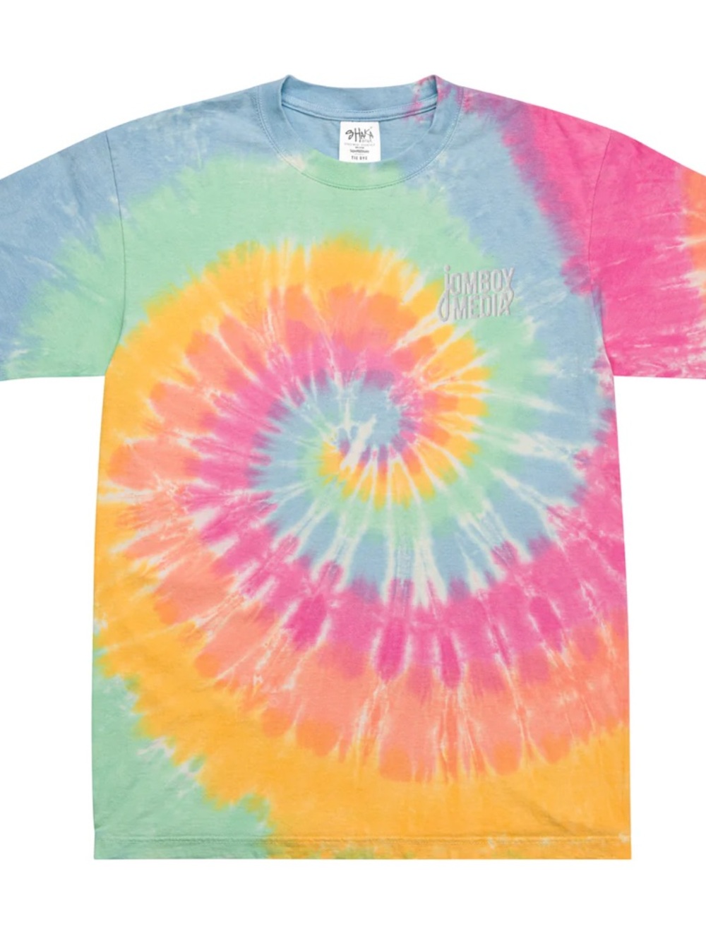 Jomboy Media Tie-Dye Spiral Tee